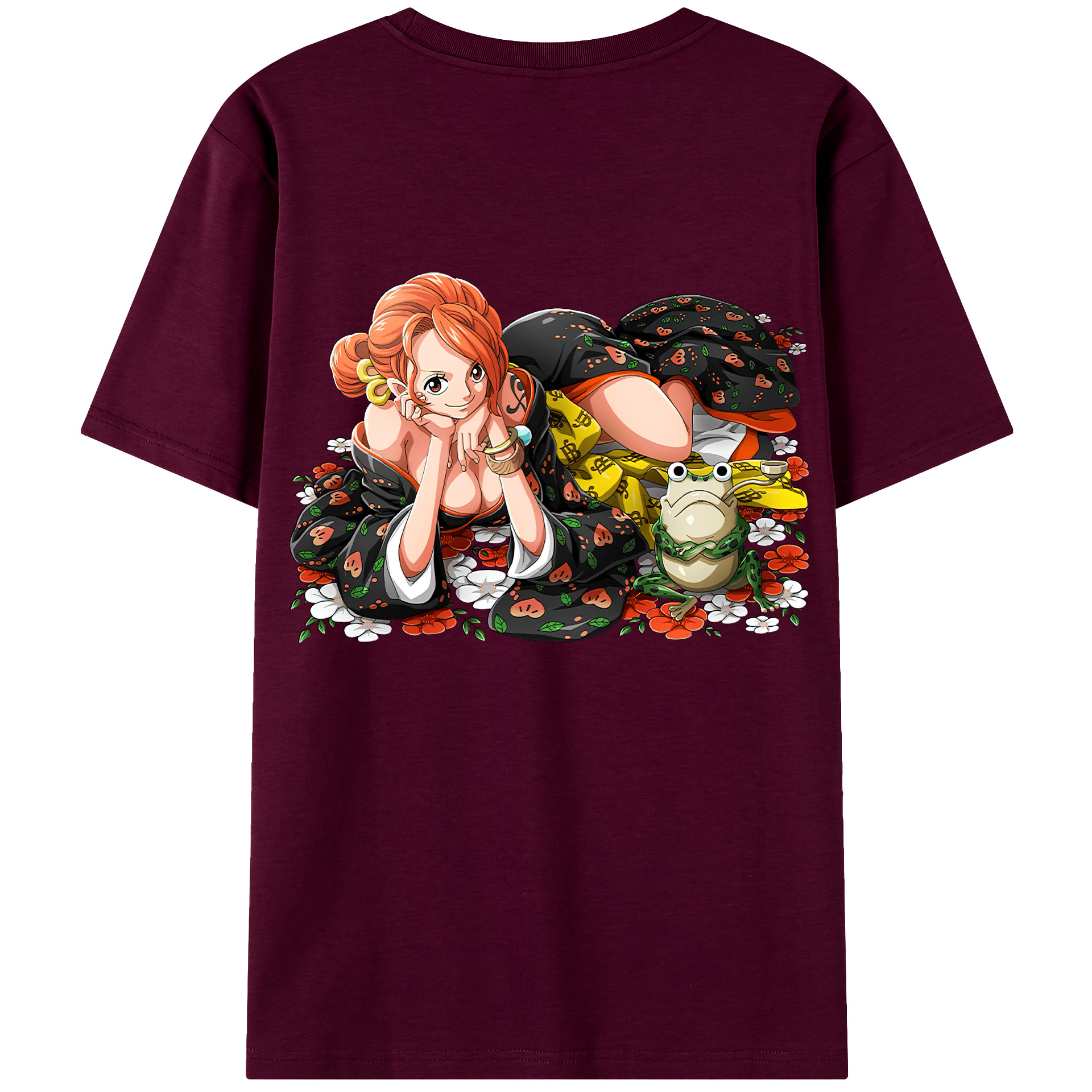 （画像用） ワンピース ナミ ONE PIECE Nami レディース半袖Tシャツ(バックプリント)